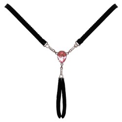 String ouvert noir glamour de Cottelli LINGERIE