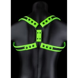 Harnais phosphorescent Sling Glow Noir-Vert Néon L/XL