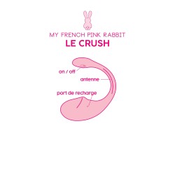 Le Crush Noir oeuf vibrantconnecté