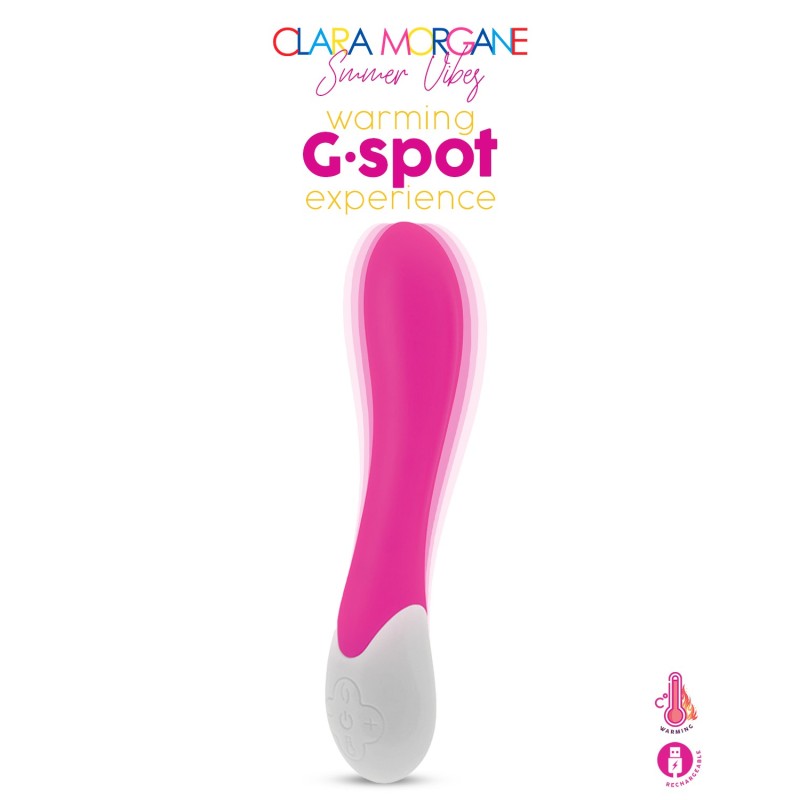 Clara Morgane - VIBROMASSEUR CHAUFFANT - G-Spot