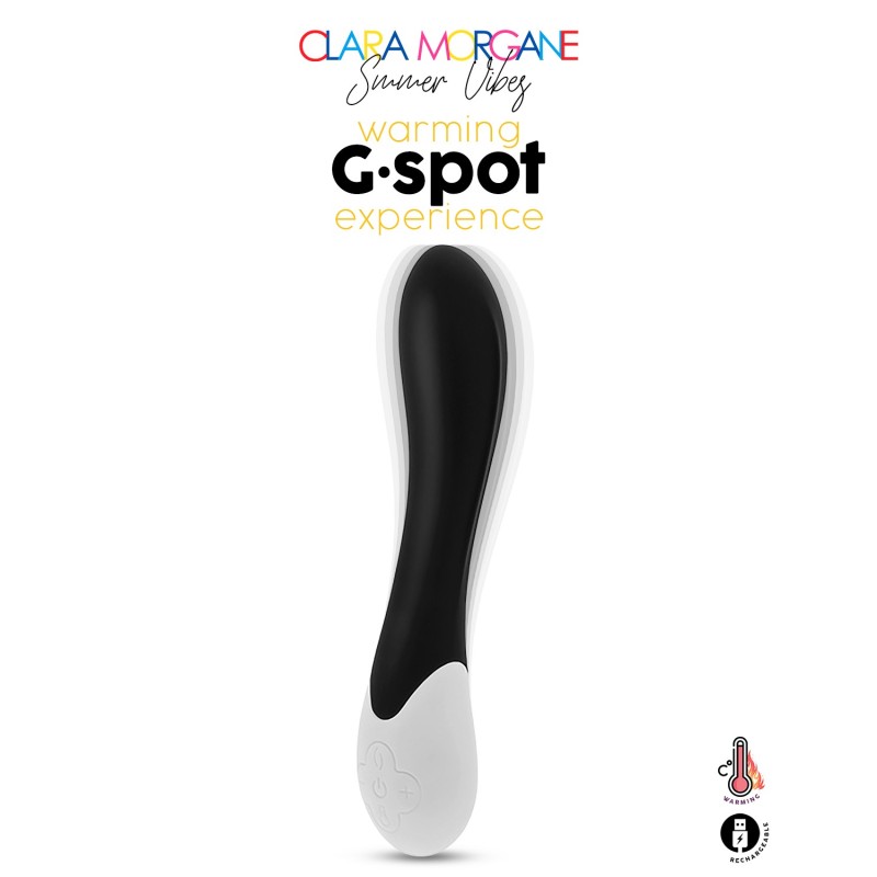 Clara Morgane - VIBROMASSEUR CHAUFFANT - G-Spot