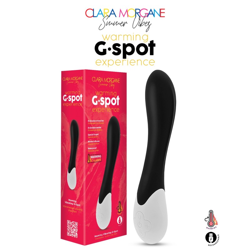 Clara Morgane - VIBROMASSEUR CHAUFFANT - G-Spot
