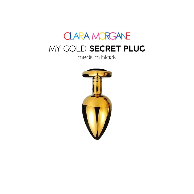Clara Morgane - PLUG ANAL -Gold -noir -Secret