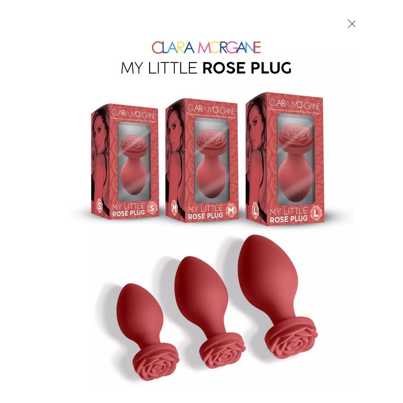My Silicone Rose Plug - Clara Morgane