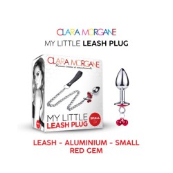Clara Morgane -PLUG ANAL avec laisse - My Little Leash