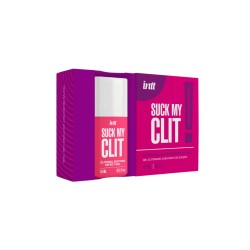 INTT - Gel stimulant clitoridien Fraise - SUCE MON CLIT 15 ML