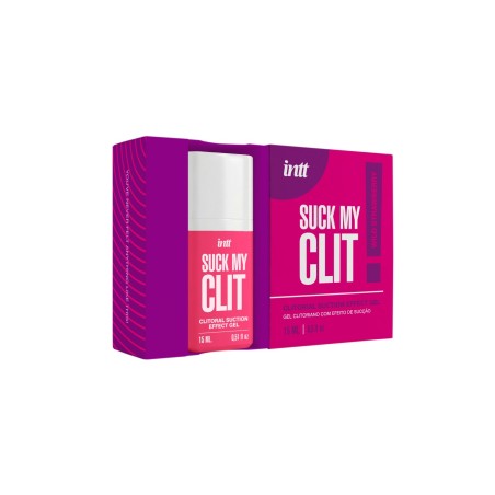 INTT - Gel stimulant clitoridien Fraise - SUCE MON CLIT 15 ML