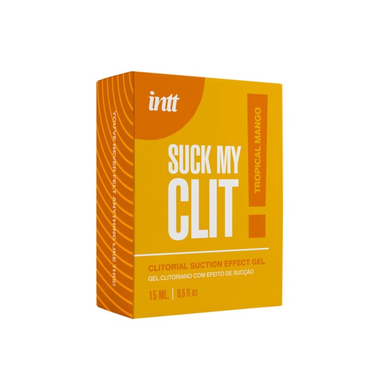INTT - Gel stimulant clitoridien Mangue - SUCE MON CLIT 15 ML