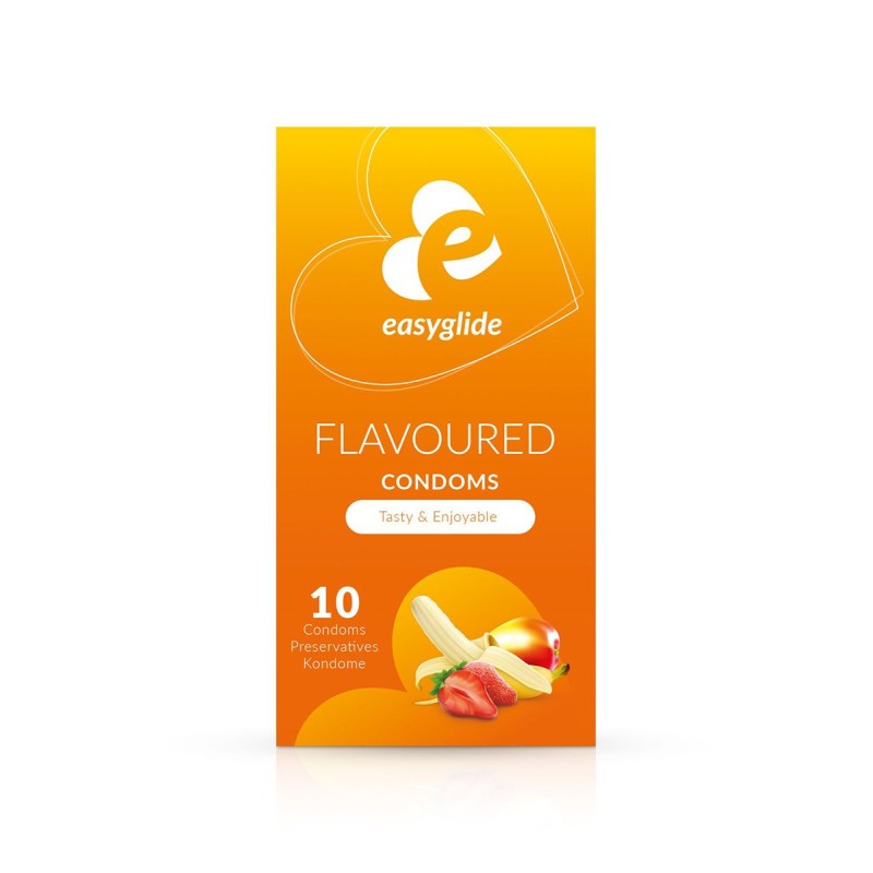 EasyGlide -10 préservatifs PARFUMES