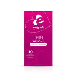 EasyGlide -10 préservatifs Extra Fins