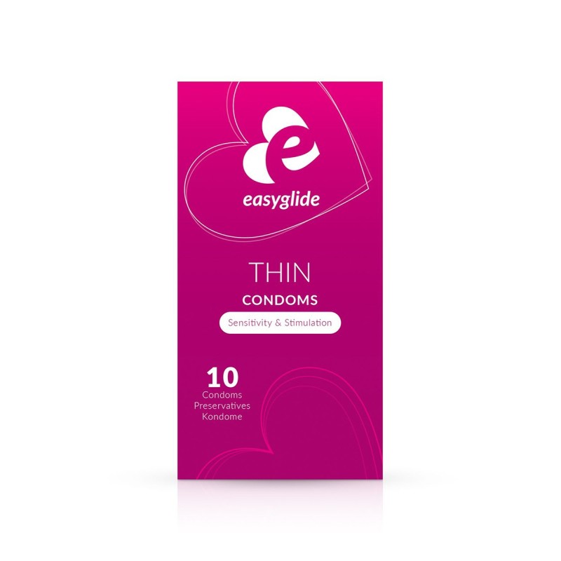 EasyGlide -10 préservatifs Extra Fins