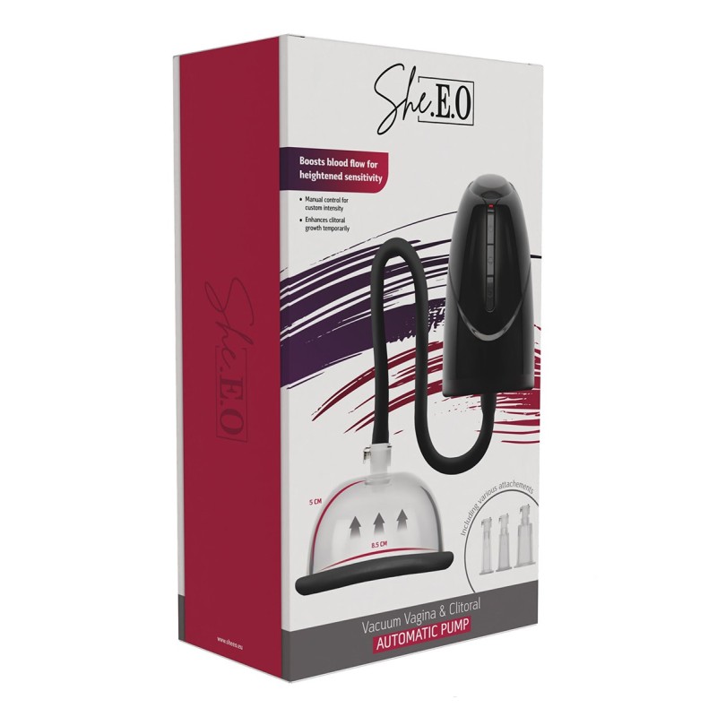 She.E.O - Pompe à vagin et clitoris automatique