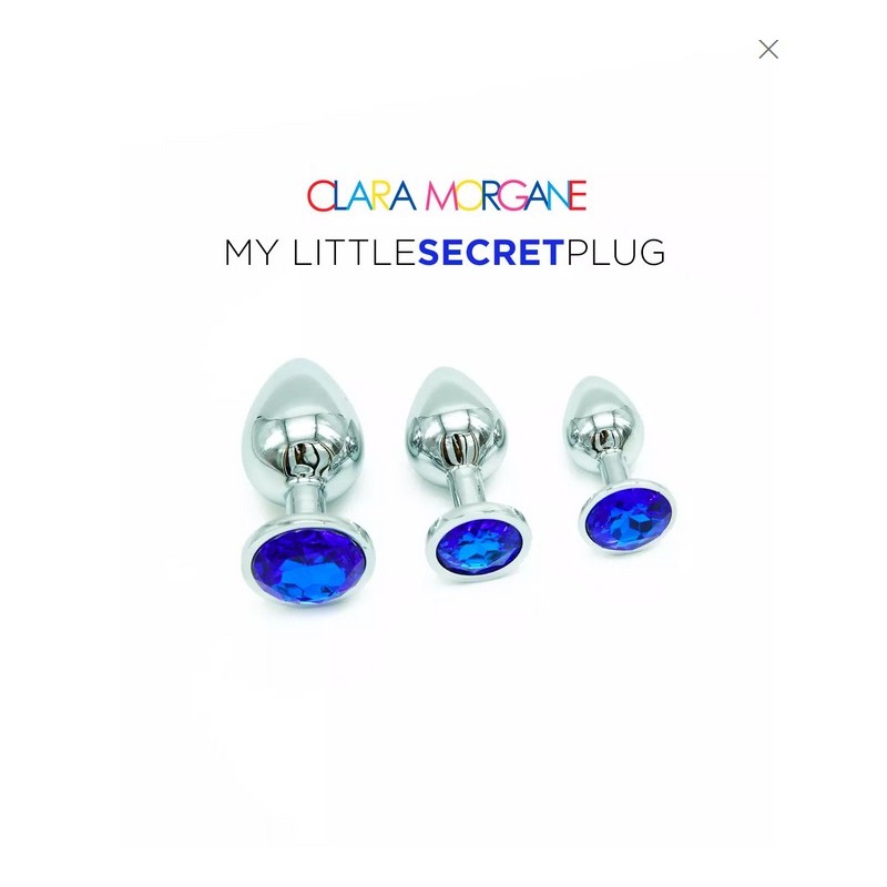 Plug Anal S Bleu Clara Morgane My Little Secret Plug 