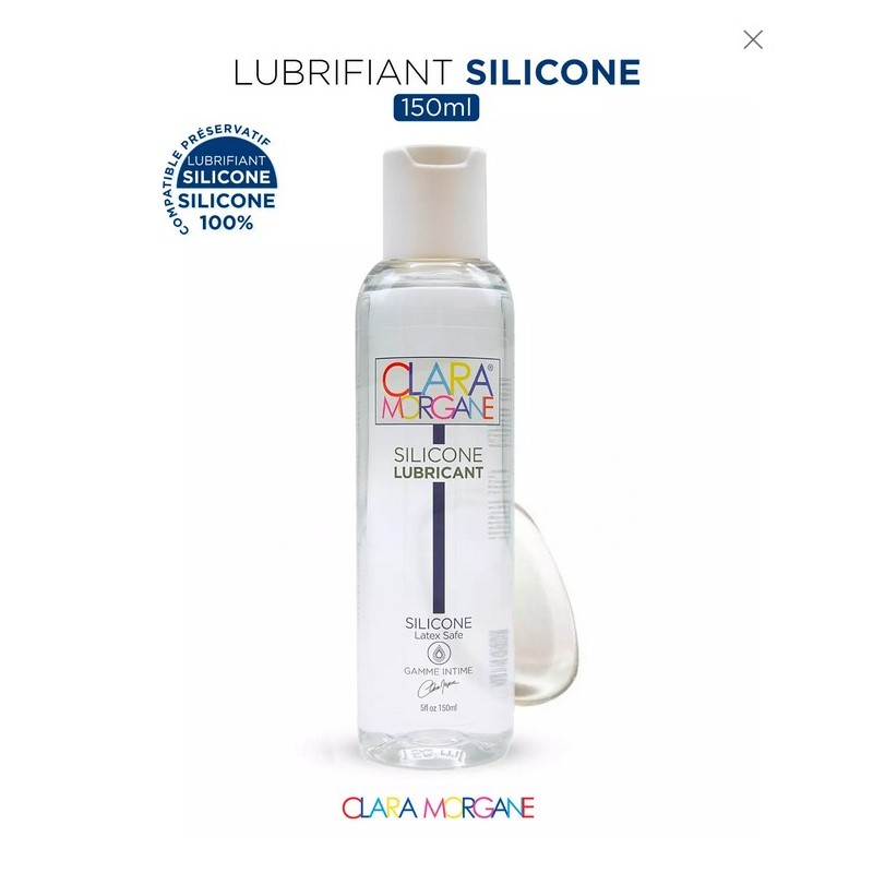 Lubrifiant Silicone Clara Morgane 150 mL