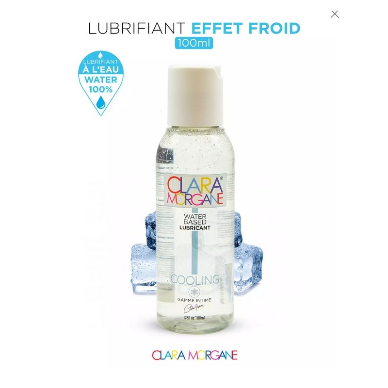 Lubrifiant Effet Froid Clara Morgane 100mL