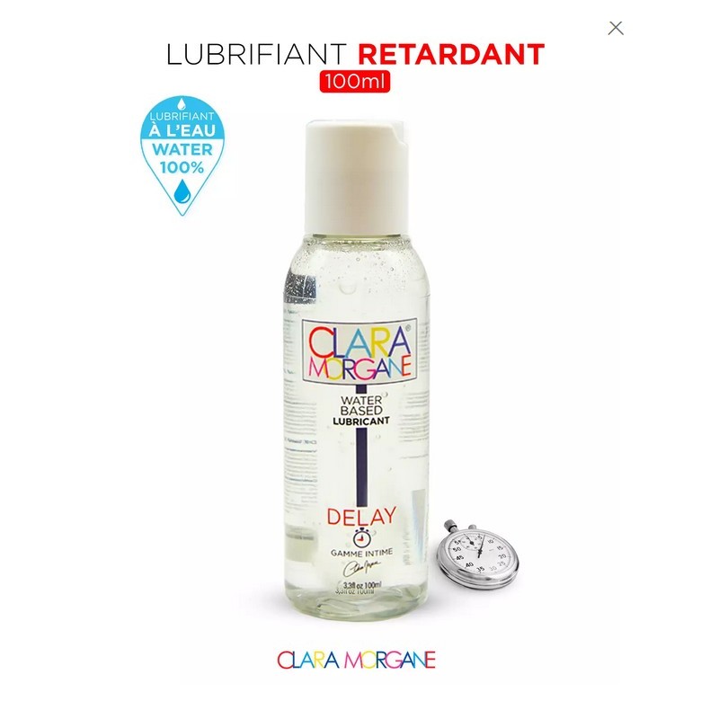 Lubrifiant Retardant Clara Morgane 100mL