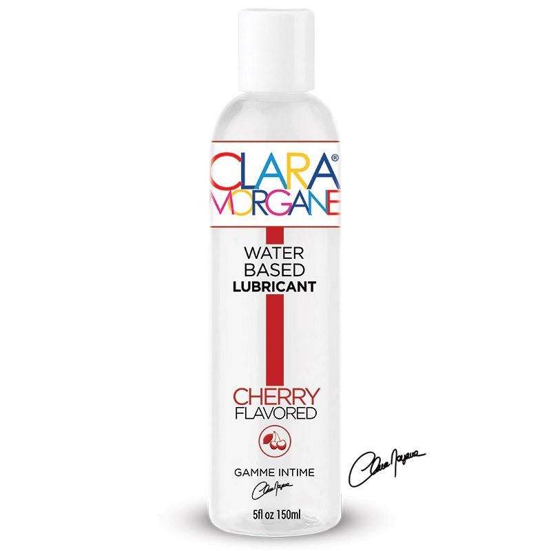 Clara Morgane - LUBRIFIANT parfumé CERISE à base d'eau -150ml