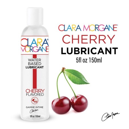 Clara Morgane - LUBRIFIANT parfumé CERISE à base d'eau -150ml