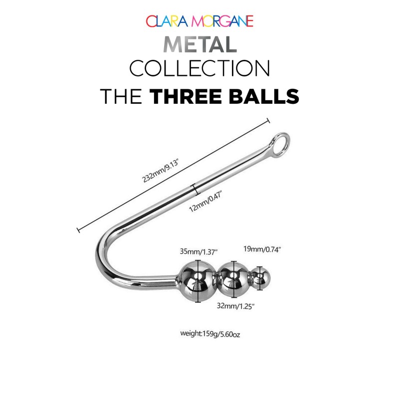 Clara Morgane -  CROCHET Metal -The Three Balls