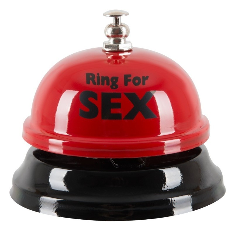 ORION - Cloche de table rouge