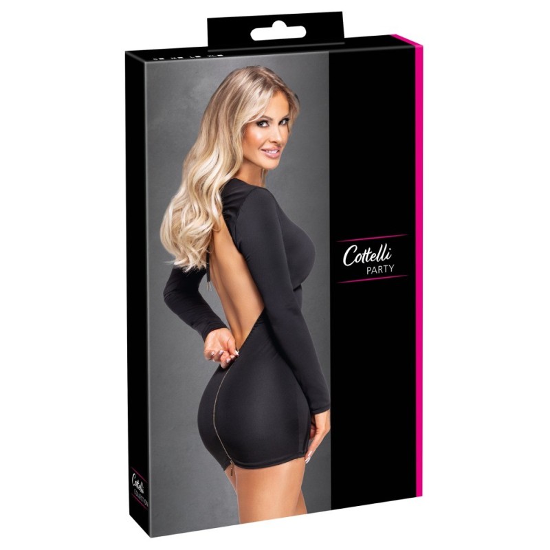 Cottelli - MINI ROBE SEXY NOIR
