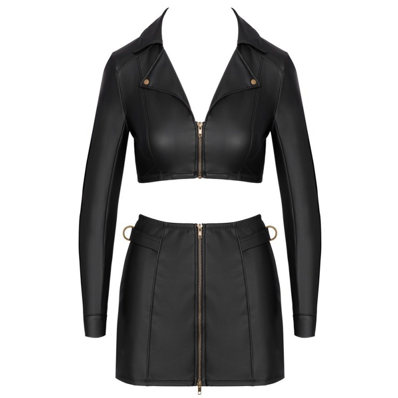 Cottelli - Ensemble veste-top court & mini-jupe - T.M