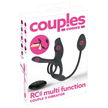 COUPLES CHOICE - VIBROMASSEUR  RC Multi Function  POUR COUPLE