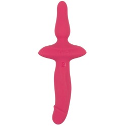 COUPLES CHOICE - VIBROMASSEUR  2en1 + Butt Plug POUR COUPLE