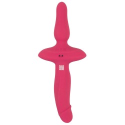 COUPLES CHOICE - VIBROMASSEUR  2en1 + Butt Plug POUR COUPLE
