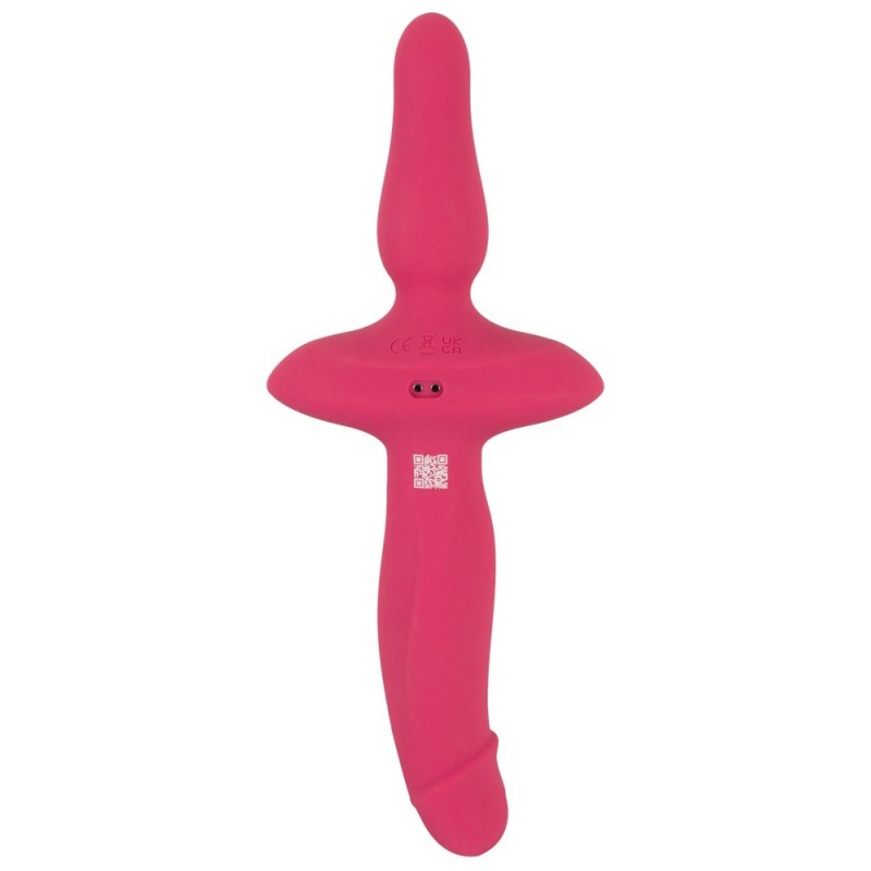 COUPLES CHOICE - VIBROMASSEUR  2en1 + Butt Plug POUR COUPLE