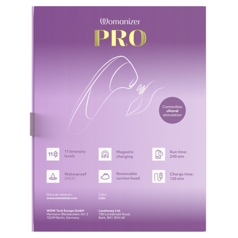 WOMANIZER - Pulsateur Pro silencieux