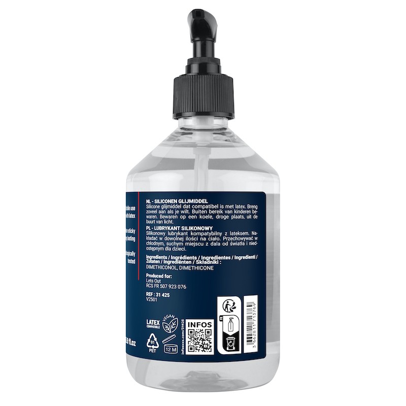 Fuck & Fist - Lubrifiant à base de silicone 500 ml