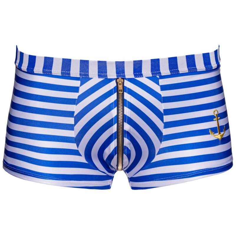 BOXER à rayures - Marin - svenjoyment