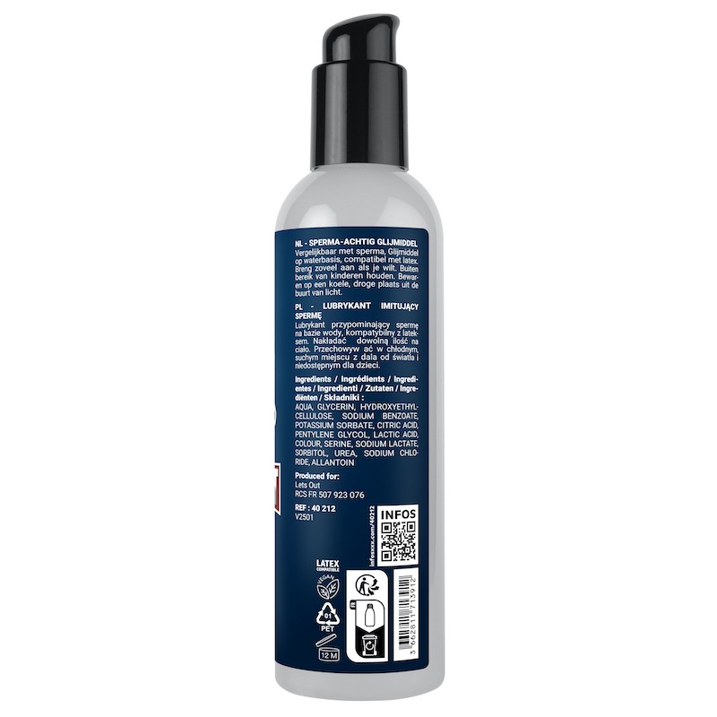 Fuck & Fist - Lubrifiant Aspect Sperme Cum Load 250ml