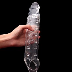 Extend my dick - Gaine de pénis Prolong 22 x 5cm Transparente