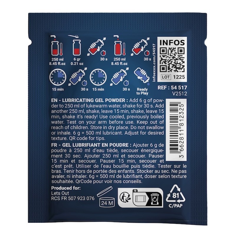 Fuck & Fist - Sachet poudre à Fist FF Powder 6g