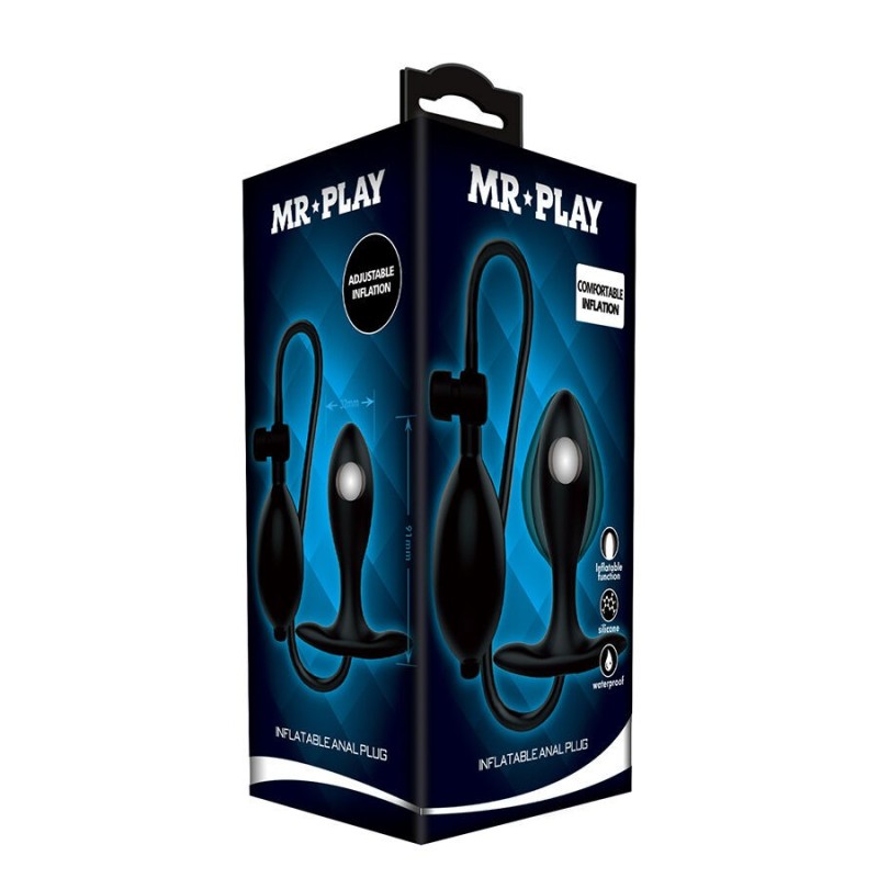 MR PLAY - PLUG ANAL GONFLABLE RÉGLABLE