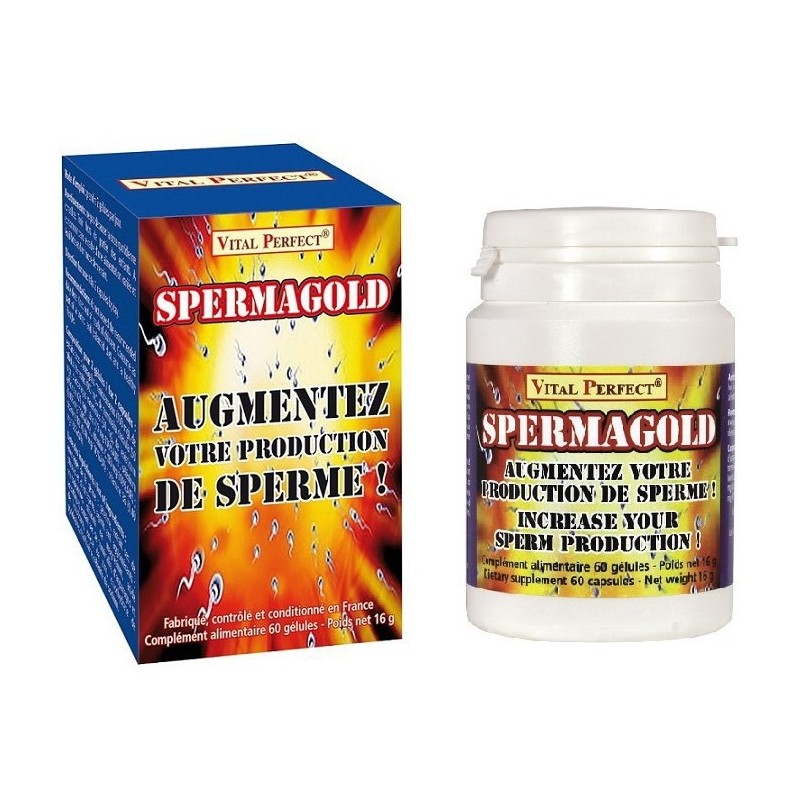 Spermagold : augmentez production de sperme - 60 gélules