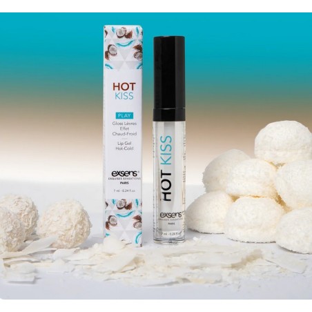Gloss lèvres effet chaud-froid - Hot Kiss - 7ml -exsens