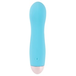 Mini-vibromasseur bleu - cuties