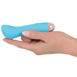 Mini-vibromasseur bleu - cuties