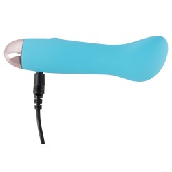 Mini-vibromasseur bleu - cuties