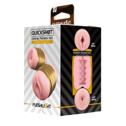 Masturbateur avec ouverture vaginale et anale - LADY et BUTT- Quickshot -Fleshlight