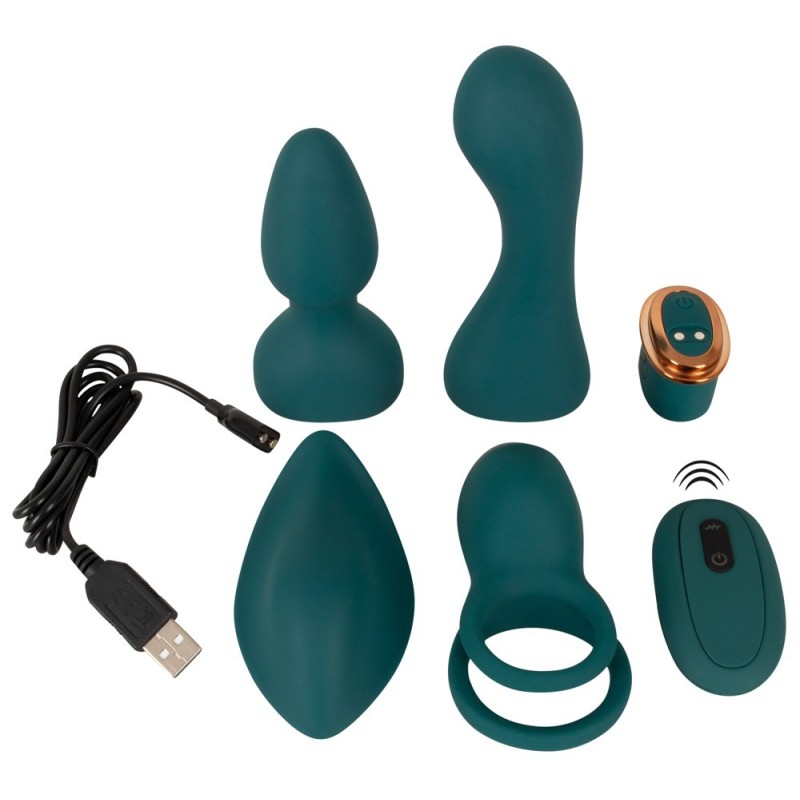 KIT de 5 jouets avec télécommande - RC mini vibrator - Couples choice
