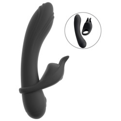 Vibromasseur avec anneau pénien vibrant amovible - Duo vibrator - couples choice