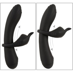 Vibromasseur avec anneau pénien vibrant amovible - Duo vibrator - couples choice