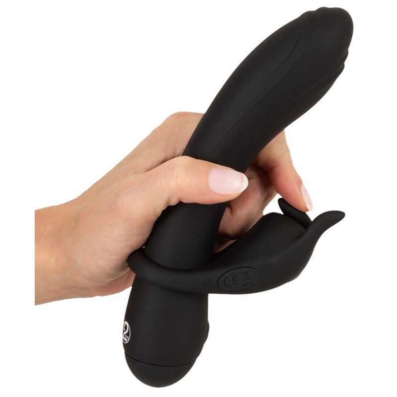 Vibromasseur avec anneau pénien vibrant amovible - Duo vibrator - couples choice