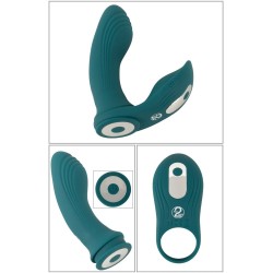 Kit de 3 jouets avec télécommande -Vibromasseur RC 3 en 1-couples choice