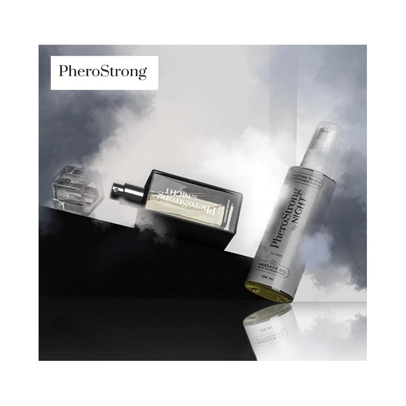 PHEROSTRONG - HUILE DE MASSAGE DE NUIT POUR HOMME 100 ML
