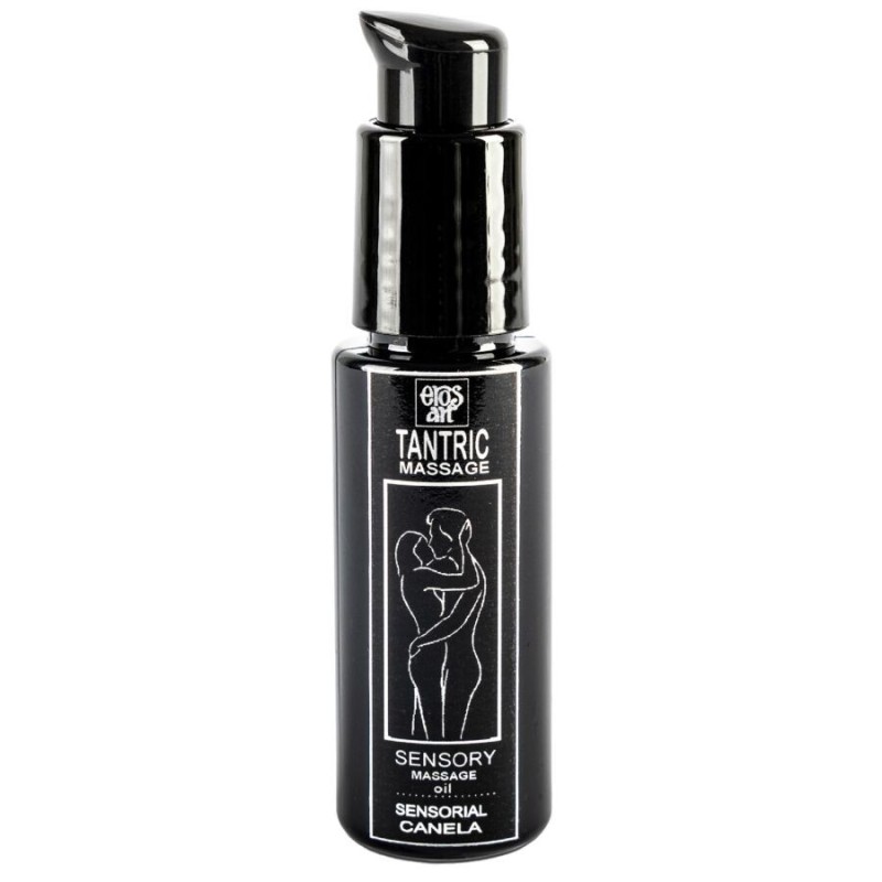 EROS-ART - HUILE DE MASSAGE TANTRIQUE NATURELLE ET CANNELLE APHRODISIAQUE 30 ML